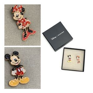 Disney Baublebar Earrings - Mickey & Minnie Earrings with Movement NWB
